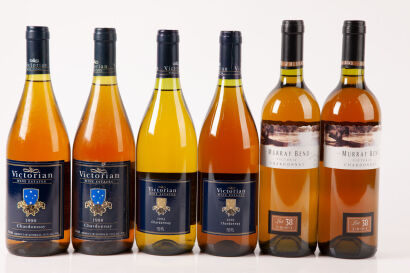 Twelve bottles of Victorian Chardonnay in one lot