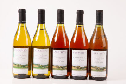 Five bottles of Laraghy Chardonnay in one lot
