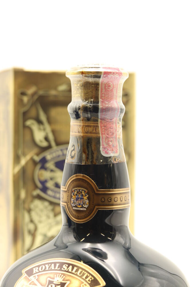 1) Chivas Regal 21 Year Old Royal Salute Signature Blend