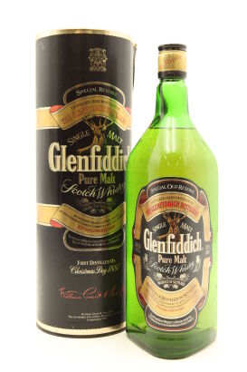 (1) Glenfiddich Special Old Reserve Pure Malt Single Malt Scotch Whisky Circa 1980's, 43% ABV, 1125ml