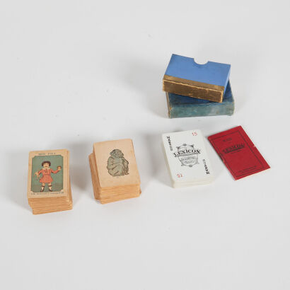 A Group of Three Vintage Playing Card Decks