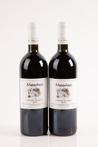 (2) 1986 Matawhero Cabernet Sauvignon, Gisborne