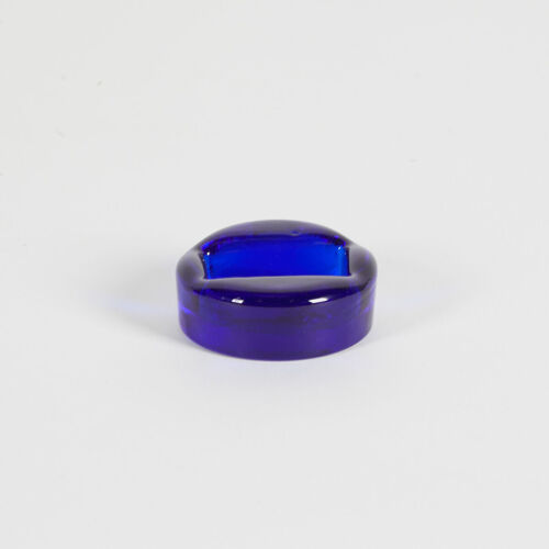 An Erik Höglund Cobalt Blue Bull Dish