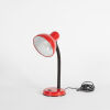 A Red Retro Desk Lamp