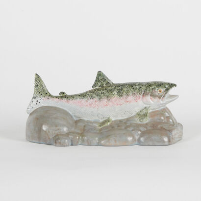 A Ceramic Trout