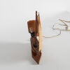 A Vintage Timber Ship Desk Lamp - 2