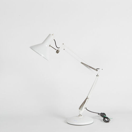 A White Superlux Anglepoise Lamp