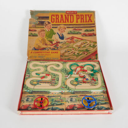 A Vintage "Grand Prix" Game c1950 By Merit England