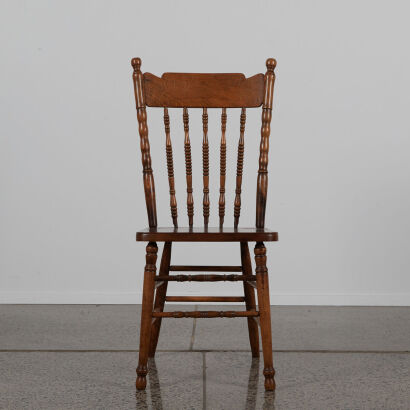 An Single Antique Elm Chair