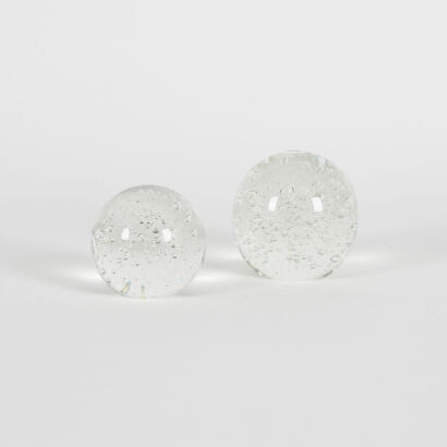 A Pair of Elegant Paperweights