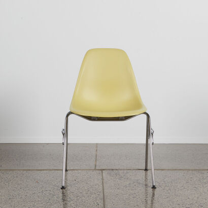 A Single Genuine DSS Eames Stackable Chair