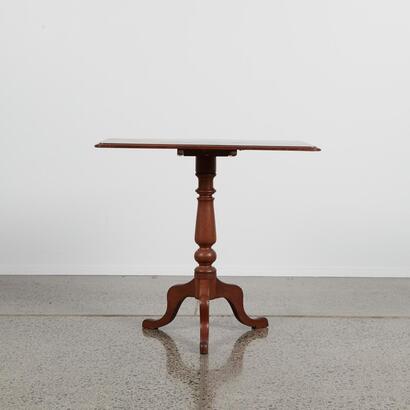 A Mahogany Folding Drinks Table Circa 1860s