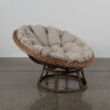 A Papasan Lounge Chair - 2