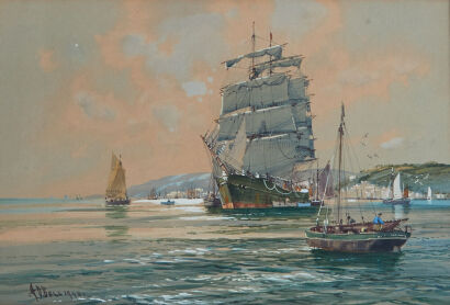 A D BELL Off Brixham