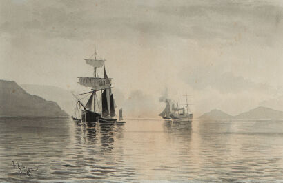 L W WILSON The Lower Harbour, Otago