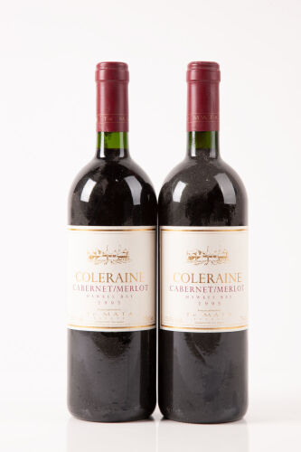 (2) 1995 Te Mata Estate Coleraine, Hawkes Bay