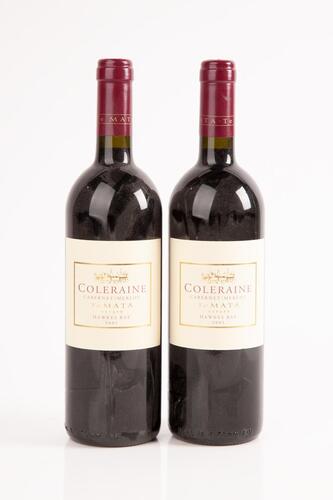 (2) 2001 Te Mata Estate Coleraine, Hawkes Bay