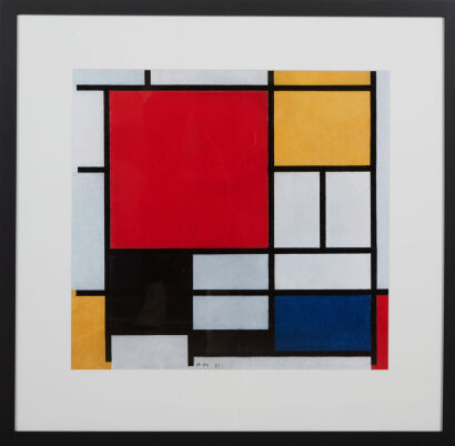 A Mondrian Framed Print