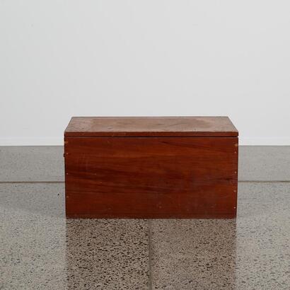 An Antique Rimu Blanket Box