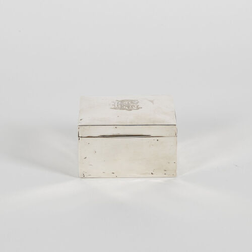 A Silver Trinket box