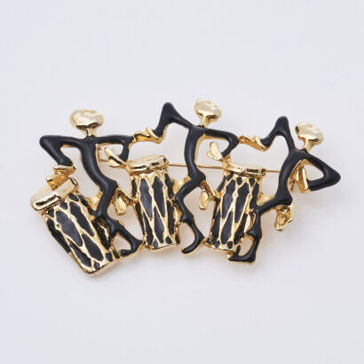 Costume Conga Drums Brooch