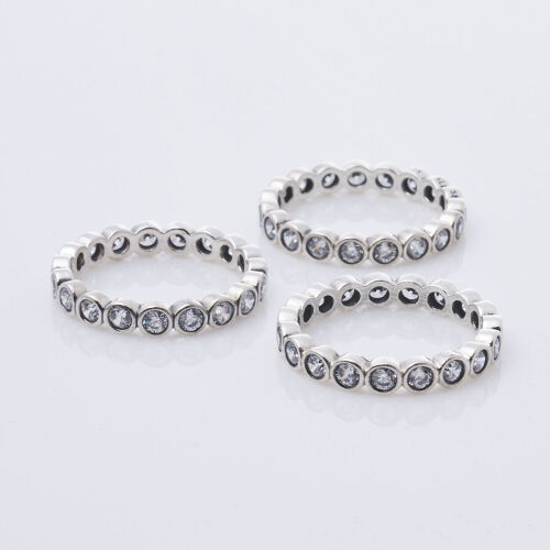 Collection of three Pandora Eternity Bands