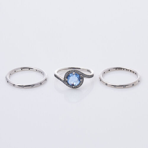 Collection of Three Pandora Rings. C