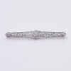 Platinum Diamond Brooch