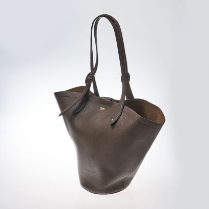 Max Mara Leather Tote Bag