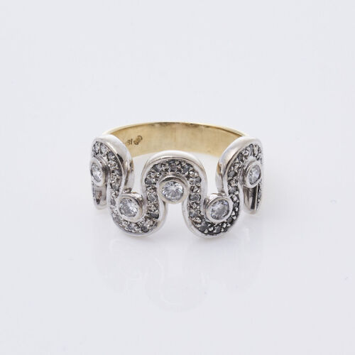 18ct Diamond Dress Ring