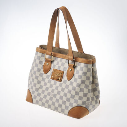 Louis Vuitton Damier Azur Hampstead PM Bag