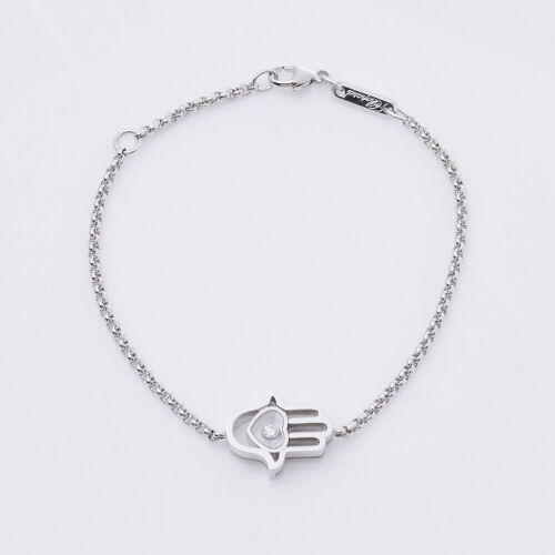 Chopard Happy Diamonds Bracelet in 18ct White Gold