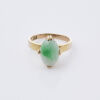 14ct Yellow Gold Jade Ring