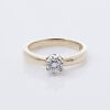 9ct Diamond Solitaire Ring