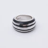 Montblanc Enamel Sterling Silver Ring