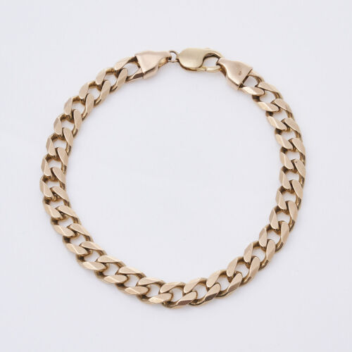 10ct Yellow Gold Curb link Bracelet