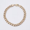 10ct Yellow Gold Curb link Bracelet