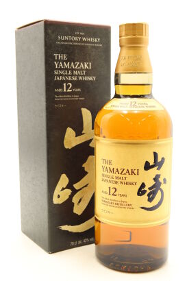 (1) The Yamazaki 12 Year Old Single Malt Japanese Whisky, 43% ABV