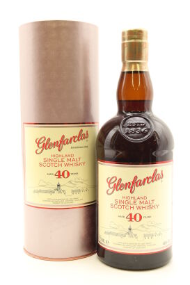 (1) Glenfarclas 40 Year Old Single Malt Scotch Whisky, 46% ABV