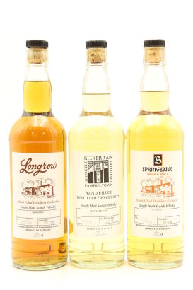 (1) Hand Filled Distillery Exclusive Collection, Three Bottles Sold as One Lot