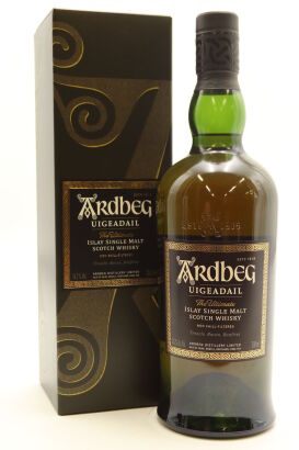 (1) Ardbeg Uigeadail Islay Single Malt Scotch Whisky, 54.2% ABV (GB)