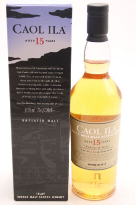 (1) Caol Ila 15 Years Old, 2016 Special Release, Islay Single Malt Scotch Whisky, 61.5% ABV