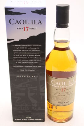 (1) Caol Ila 17 Years Old, 2015 Special Release, Islay Single Malt Scotch Whisky, 55.9% ABV