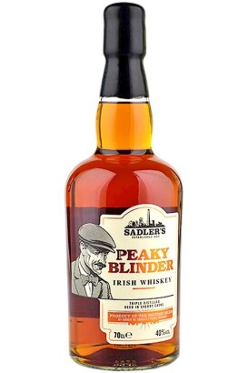 (1) Sadler's 'Peaky Blinder' Blended Irish Whisky, 40% ABV