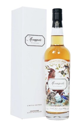 (1) Compass Box Menagerie Blended Malt Scotch Whisky, 46% ABV