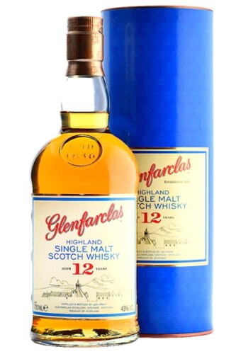 (1) Glenfarclas 12 Year Old Single Malt Scotch Whisky, 43% ABV, 1000ml
