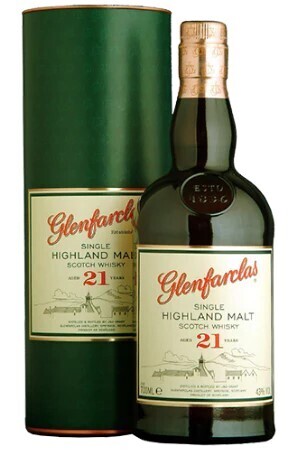 (1) Glenfarclas 21 Year Old Single Malt Scotch Whisky, 43% ABV