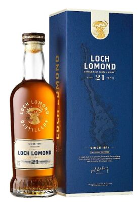 (1) Loch Lomond 21 Year Old Single Malt Scotch Whisky, 46% ABV