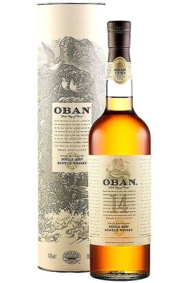 (1) Oban 14 Year Old Single Malt Scotch Whisky, 43% ABV