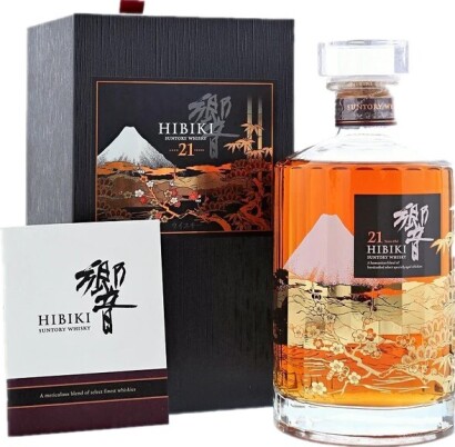 (1) Hibiki 21 Year Old Kacho Fugetsu Limited Edition Blended Japanese Whisky, 43% ABV, 700ml (GB)